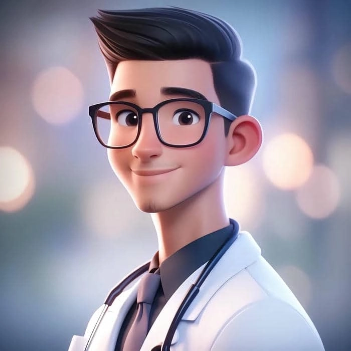 Dễ thương tuyệt đối cùng bộ hình chibi bác sĩ sinh động và gần gũi