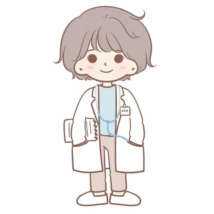 Mang sáng tạo vào học tập qua hình vẽ chibi bác sĩ ngộ nghĩnh