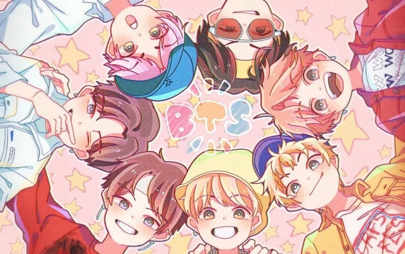 Bts chibi cute quá đáng yêu khiến ai nhìn cũng yêu thích