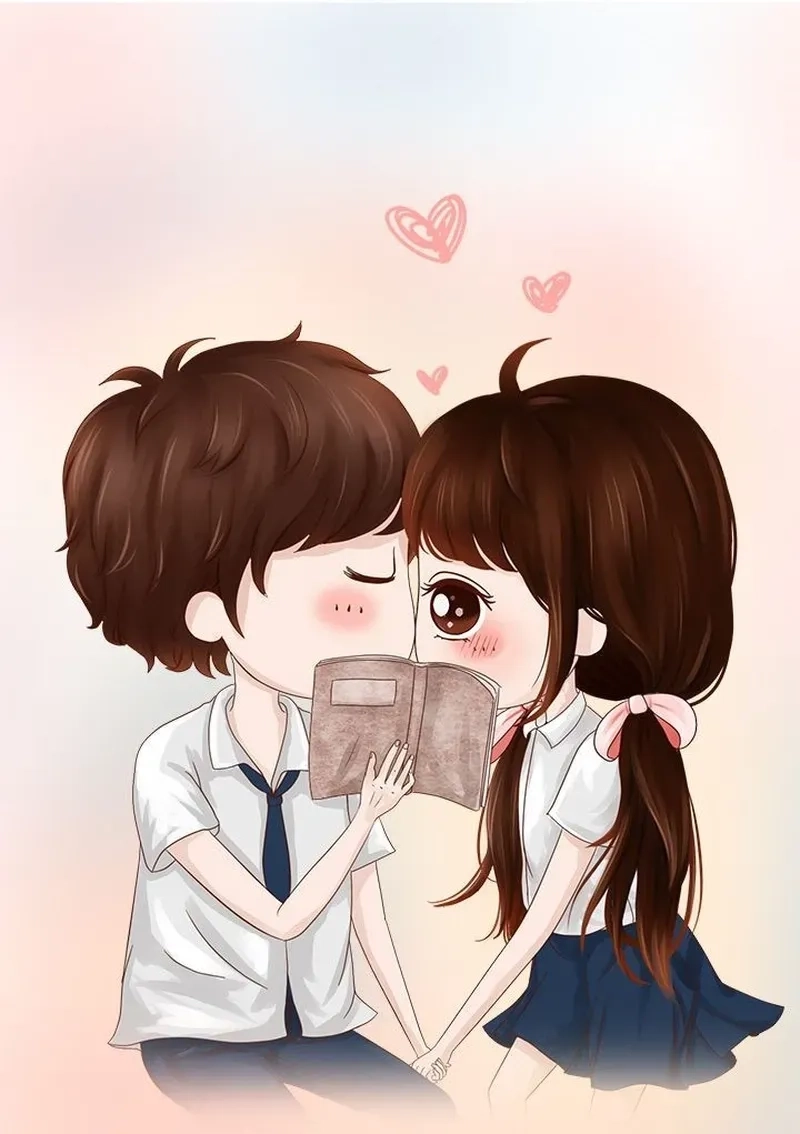Ảnh anime chibi cặp đôi hoàn hảo cho những tín đồ yêu nghệ thuật chibi