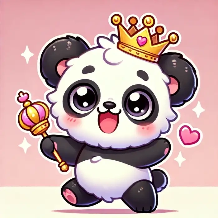 Hình nền gấu trúc chibi ngập tràn dễ thương cho điện thoại