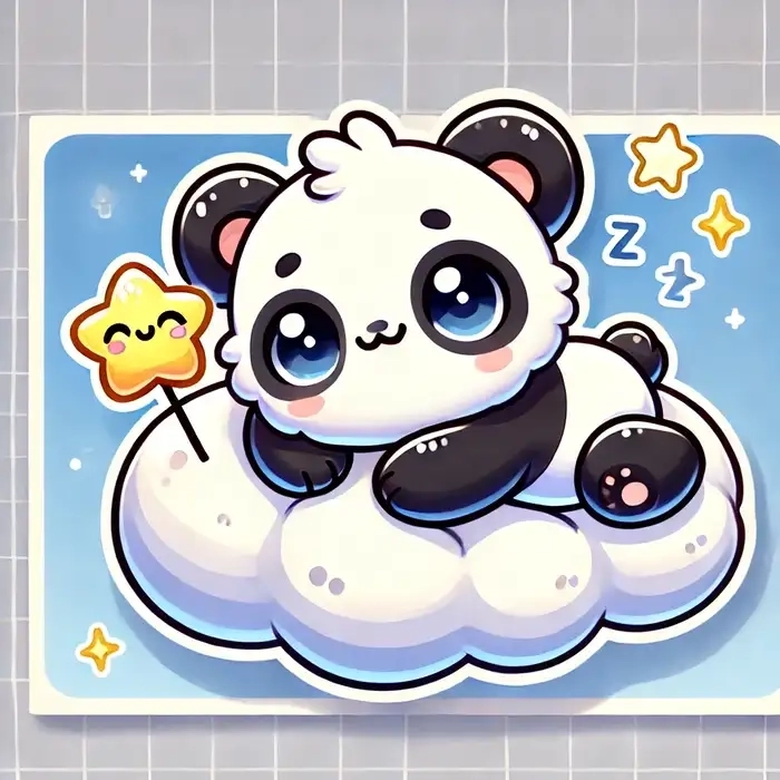 Hình panda chibi cho những ai yêu phong cách siêu cute