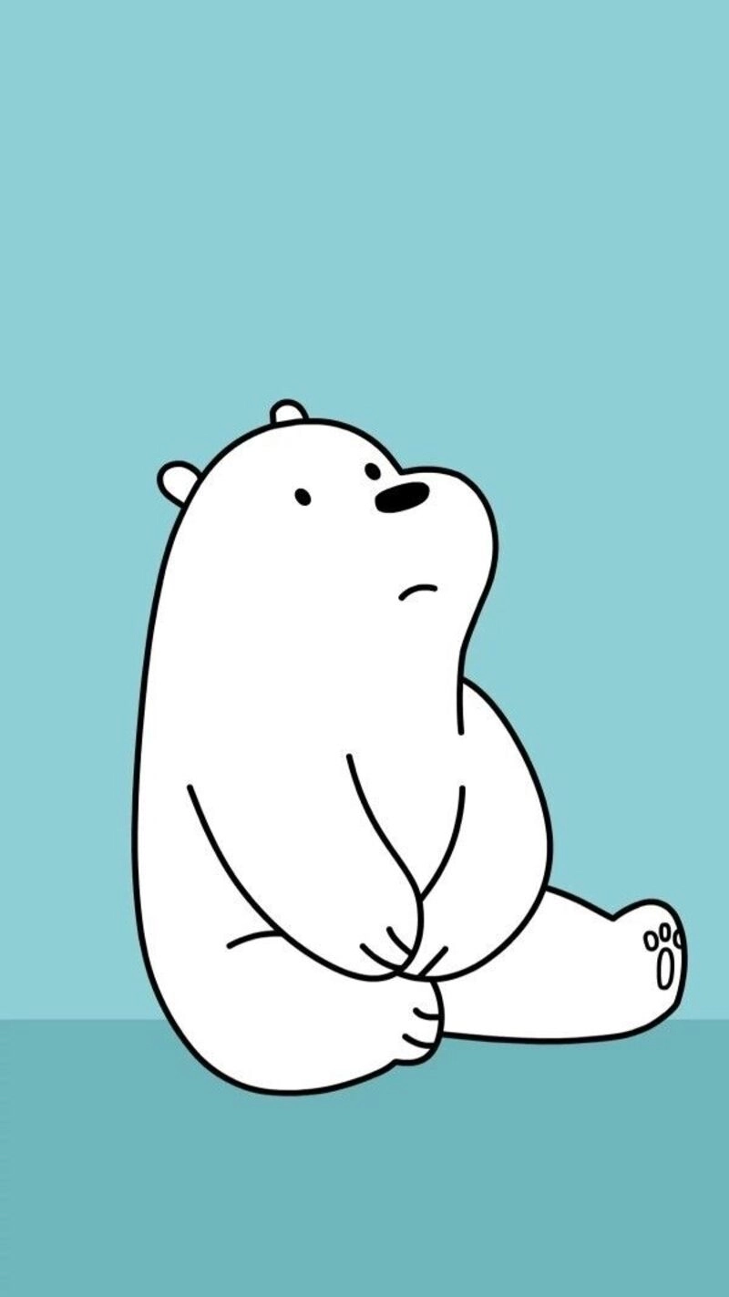 Gấu tuyết chibi cute ngọt ngào cho mùa đông thêm ấm áp