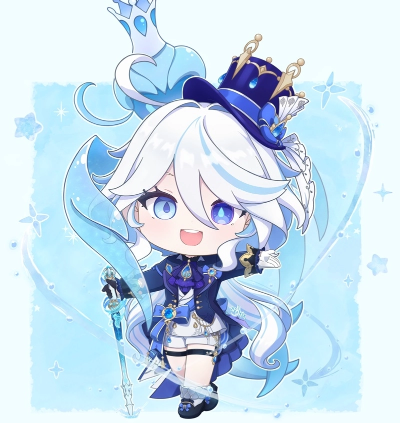 Tuyển chọn genshin impact chibi art đẹp hút mắt từng chi tiết