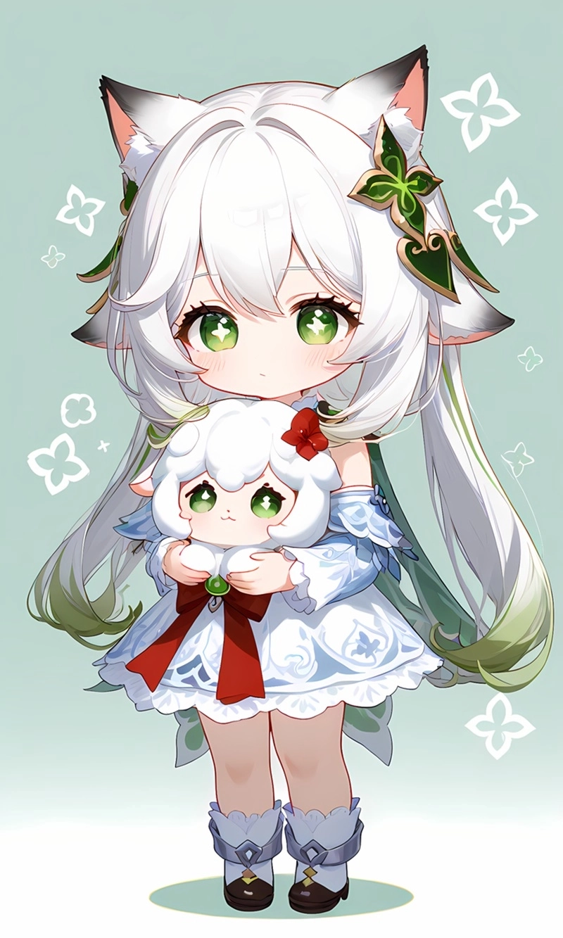 Chiêm ngưỡng genshin chibis đa sắc màu cực kỳ hấp dẫn