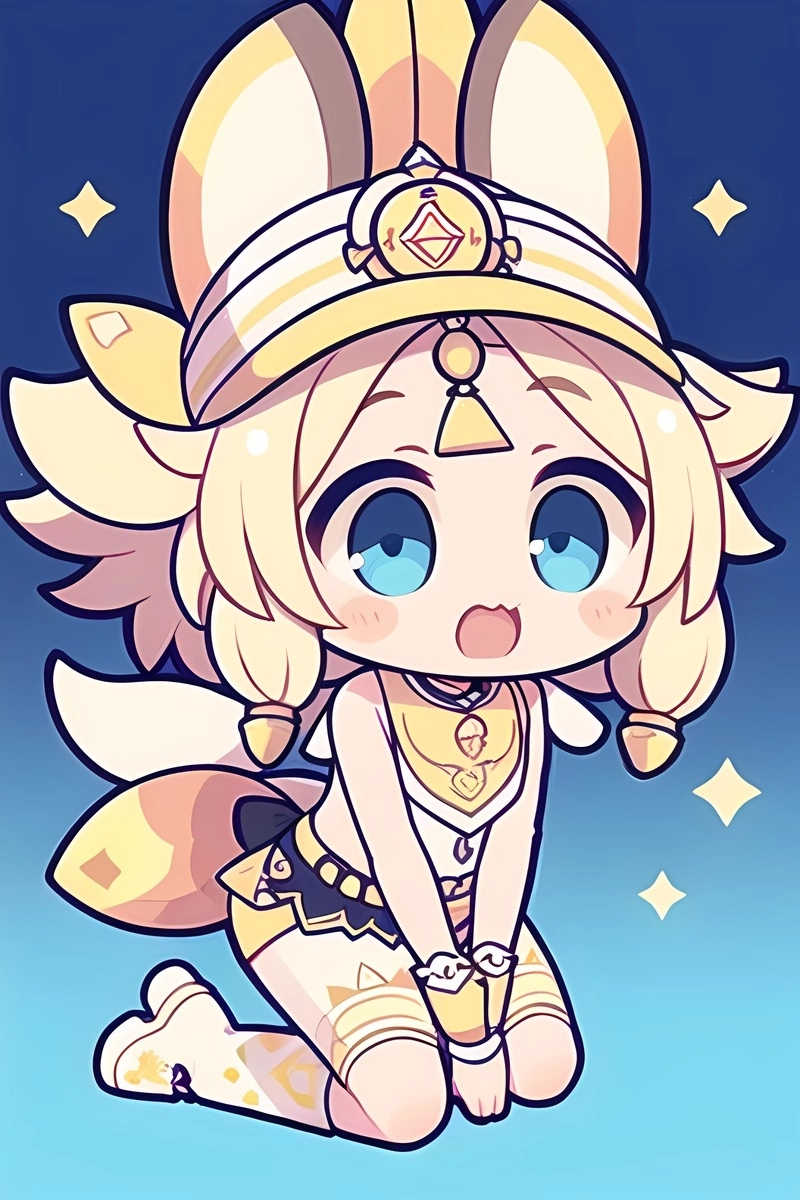Chiêm ngưỡng eula genshin impact chibi xinh đẹp và đáng yêu