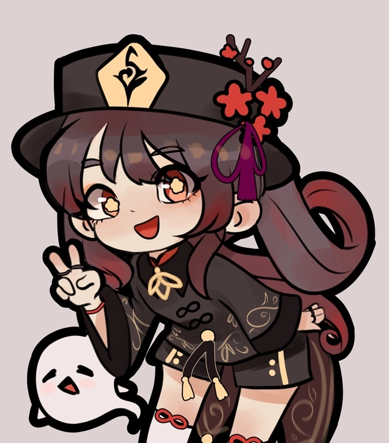 Bộ ảnh albedo chibi genshin impact với phong cách siêu cute