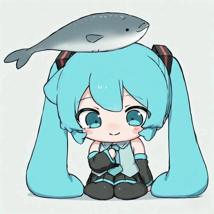 Tuyển chọn ảnh Miku Nakano chibi độc lạ cho fan Miku chibi