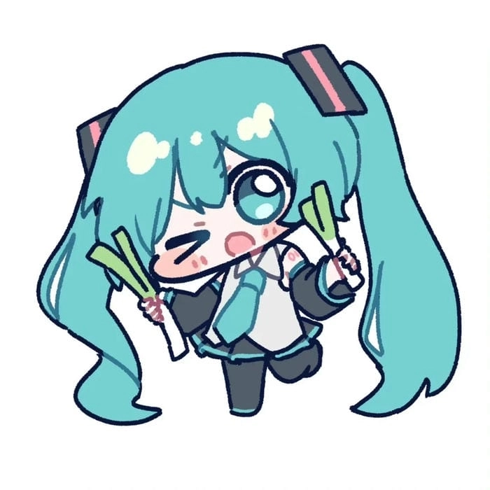 Khám phá vẻ đẹp độc đáo của chibi Miku Hatsune cực dễ vẽ