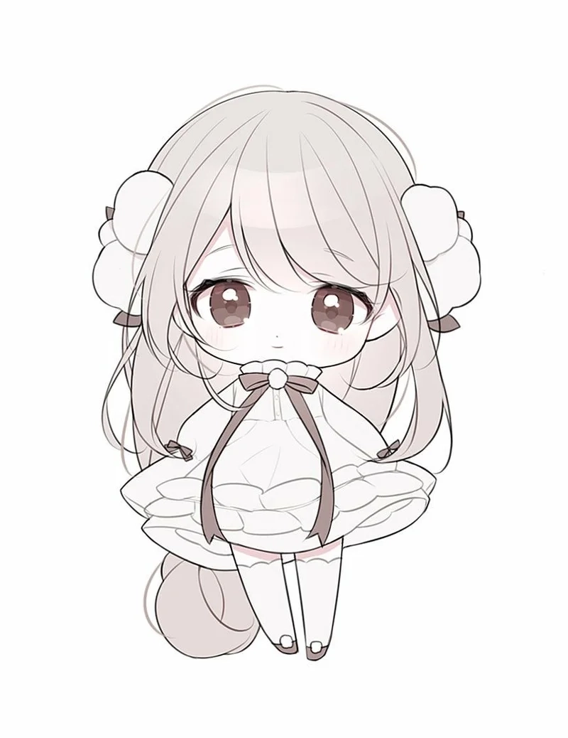 Biến điện thoại chất hơn với hình nền chibi nữ ngầu