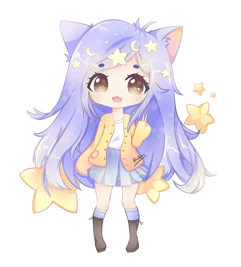 Chất chơi mà vẫn đáng yêu với ảnh chibi cute ngầu