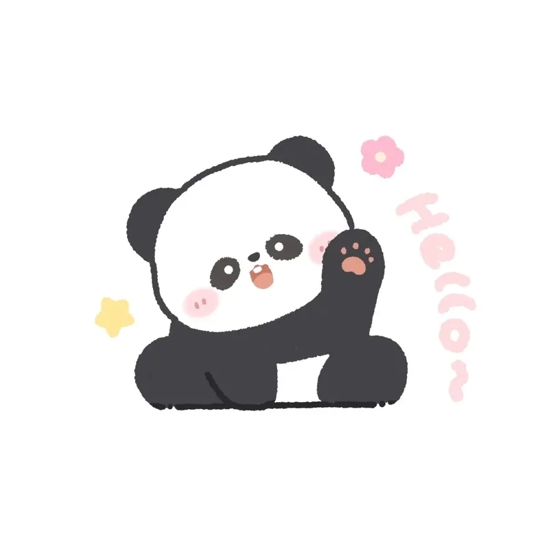 Đắm chìm trong bộ panda cute chibi ngộ nghĩnh và xinh xắn