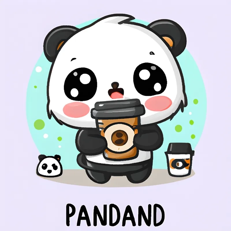 Loạt hình chibi gấu trúc siêu cute dành riêng cho bạn
