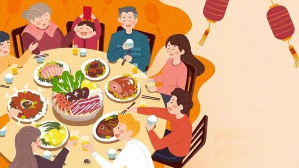 Cùng bé sáng tạo ảnh Tết với bộ ghép hình chibi tết