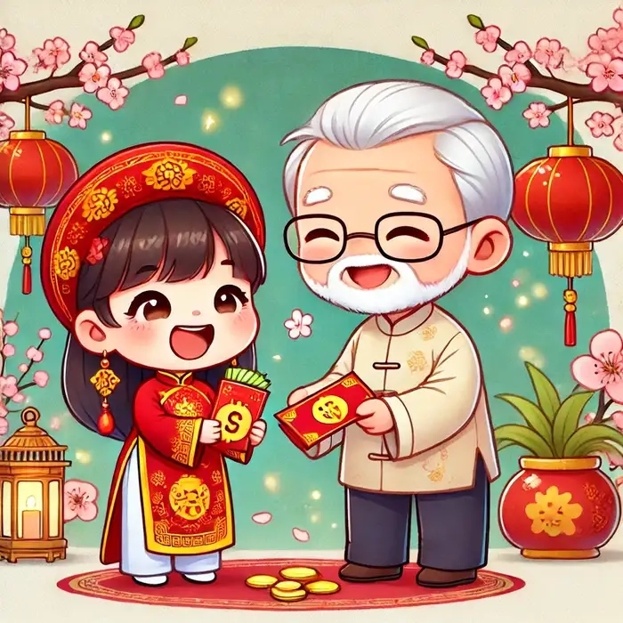 Gợi cảm hứng Tết với bộ hình ảnh chibi tết ngọt ngào