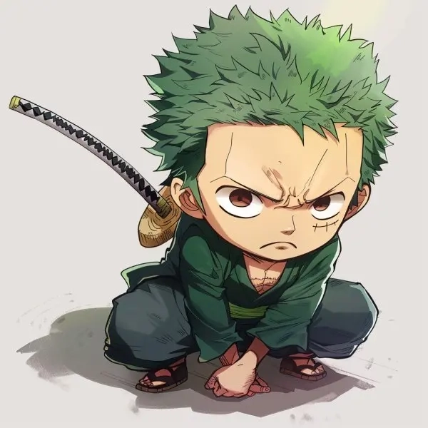 Tổng hợp ảnh zoro chibi ngầu nhất dành riêng cho fan ruột