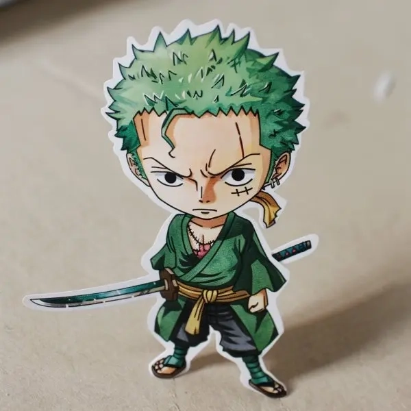 Thử ngay cách vẽ zoro chibi đơn giản mà siêu ngầu