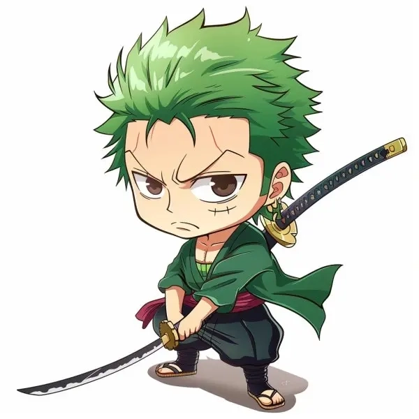 Tuyển tập zoro chibi art ấn tượng dành cho người yêu tranh vẽ