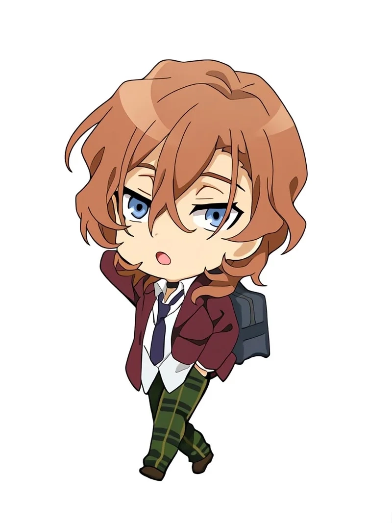 Hình ảnh chibi siêu dễ thương của Chuuya chibi