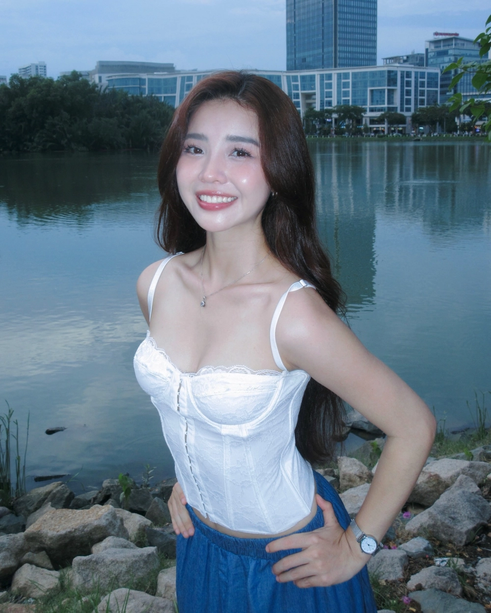 Thần thái chuẩn hoa hậu của miss cindy tiktok khiến dân tình trầm trồ