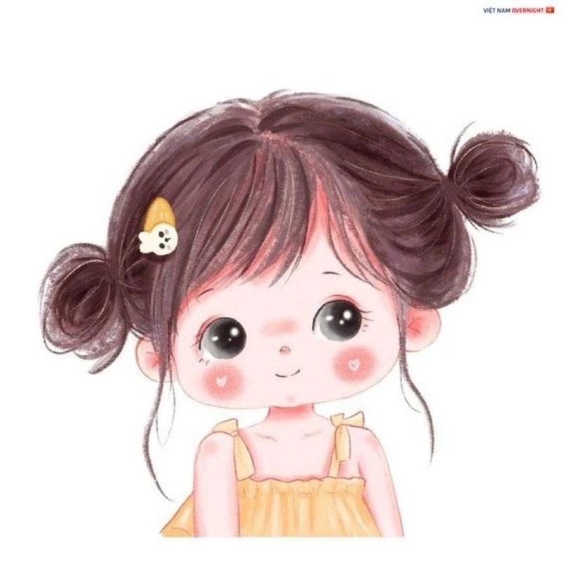 Top mẫu chibi cô gái dễ vẽ được yêu thích nhất hiện nay