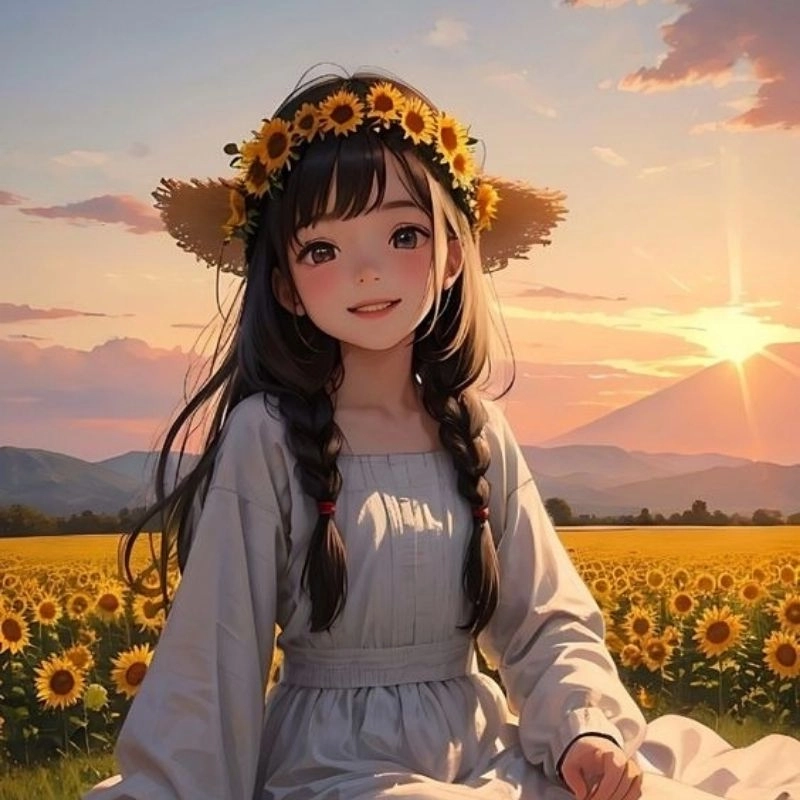 Bộ ảnh gái chibi dễ thương thích hợp làm avatar mạng