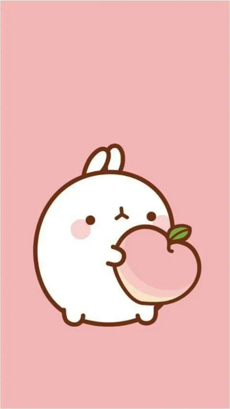 Thỏ hình cute xinh xắn là điểm nhấn cho trang cá nhân bạn