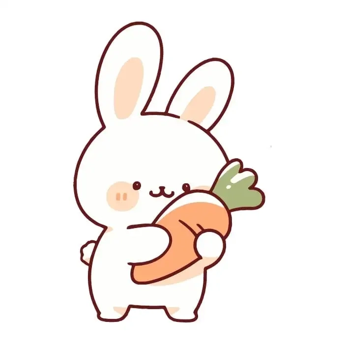 Bộ hinh con tho cute đáng yêu cho tín đồ yêu thú cưng