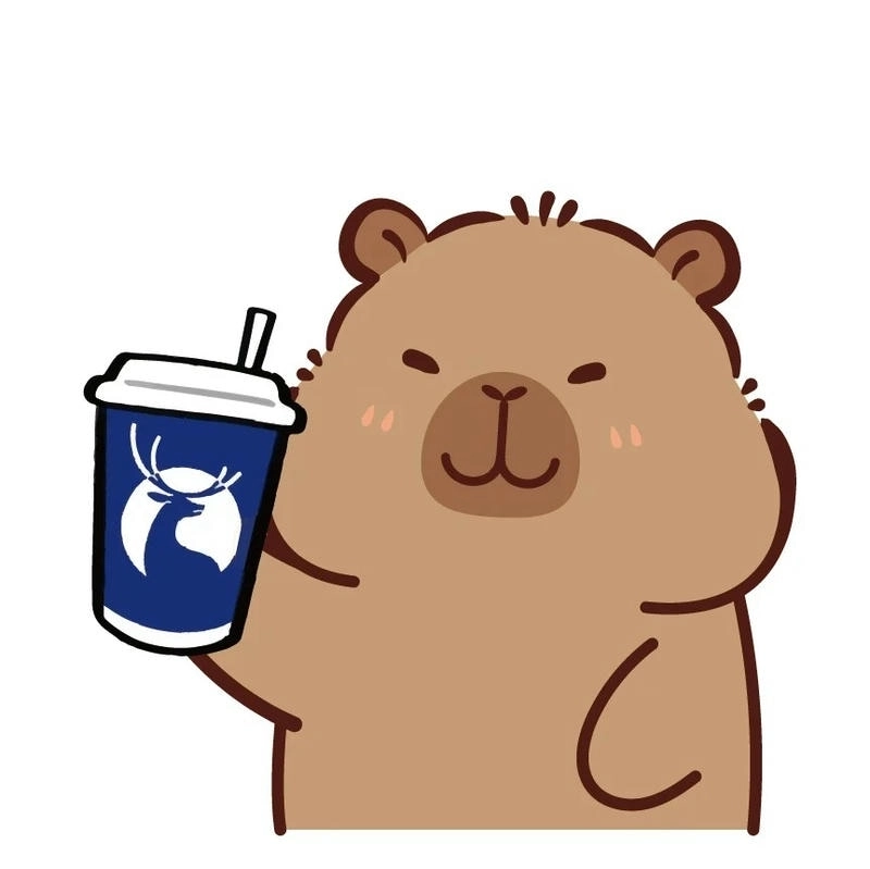 Tỏa sáng cùng cute chibi avatar capybara chibi cute trendy