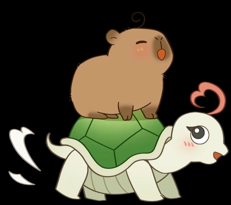 Chạm đỉnh dễ thương với avatar avatar ảnh capybara chibi cute