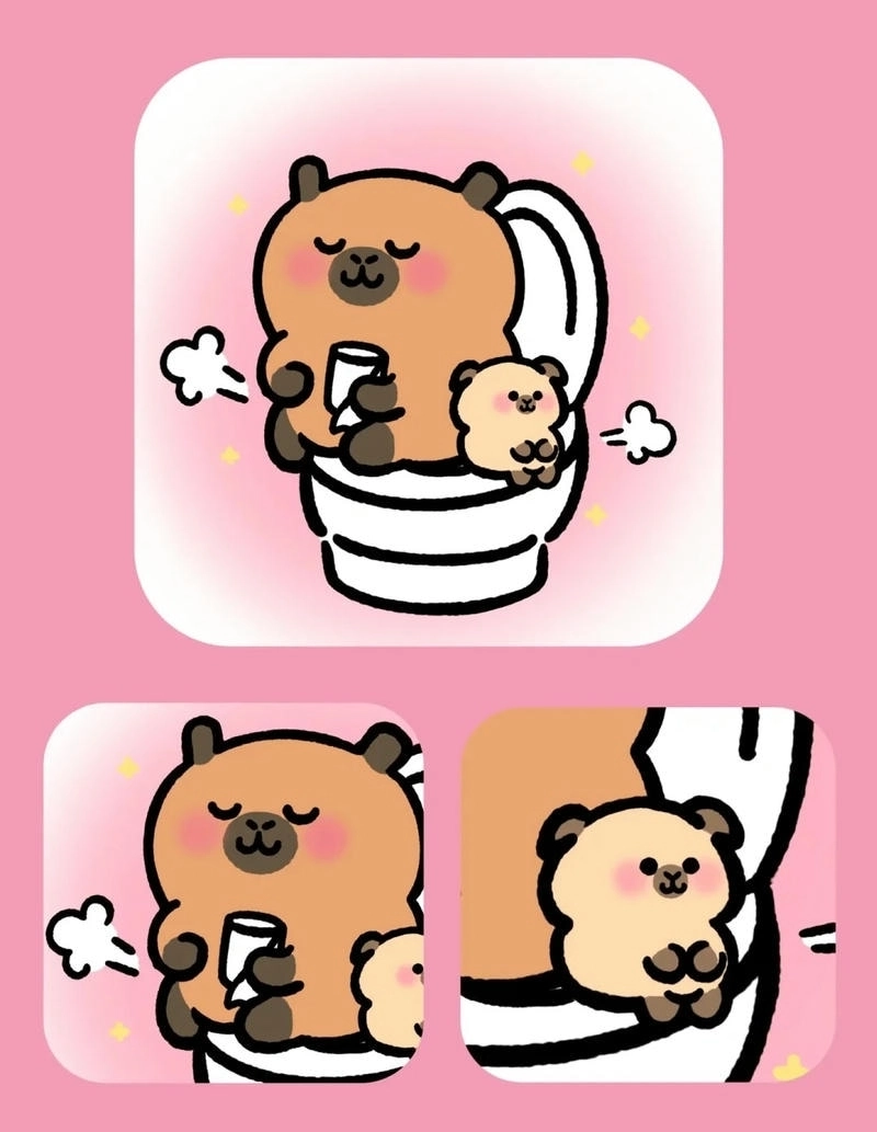 Cập nhật hình nền điện thoại hình nền điện thoại capybara chibi cực hút mắt