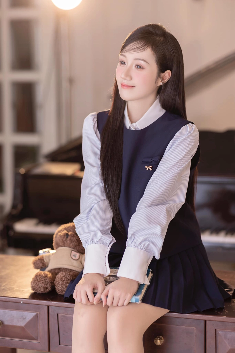 Tò mò không biết đào lê phương hoa quê ở đâu