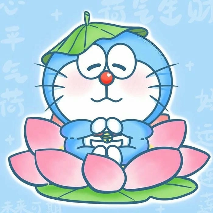Hình doremon cute chibi siêu dễ thương cực hút mắt
