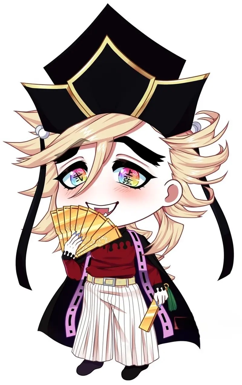 Douma x Shinobu chibi dễ thương trong khoảnh khắc đáng nhớ