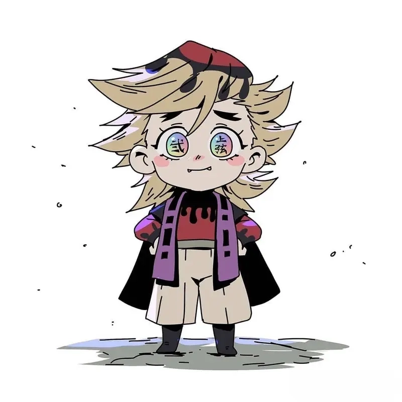 Shinobu x Douma chibi ngọt ngào và đầy cảm xúc của cặp đôi hot