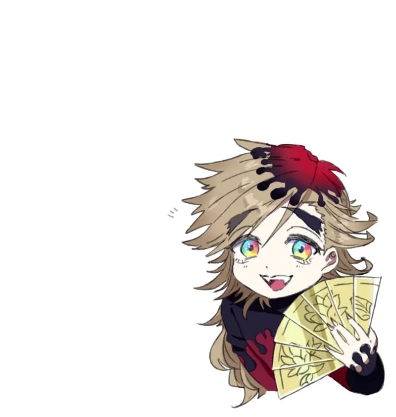 Vẽ Douma chibi đơn giản cho người yêu thích phong cách dễ thương