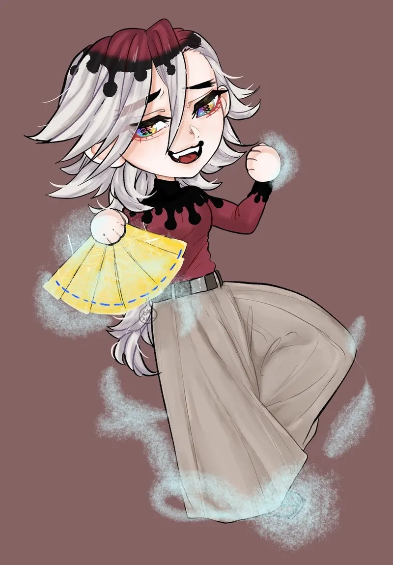Douma chibi png nền trong suốt phù hợp thiết kế và chia sẻ