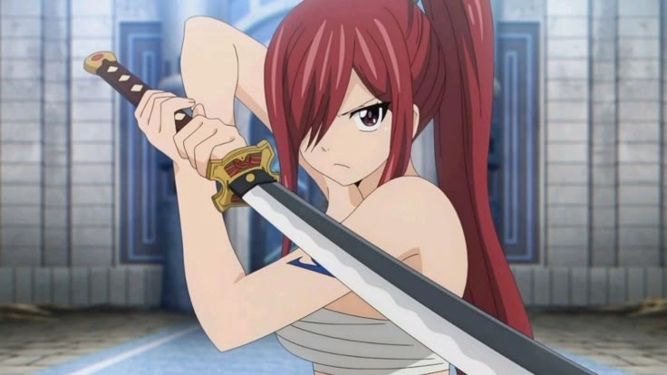 Erza Scarlet Chibi phiên bản nhỏ nhắn cực kỳ dễ thương