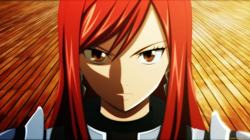 Erza Scarlet Art tranh nghệ thuật đẹp ngỡ ngàng từng đường nét