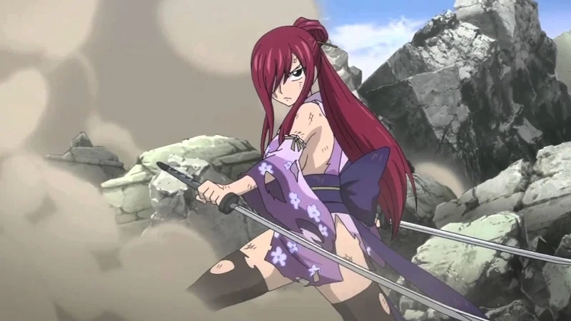 Cosplay Erza Scarlet đậm chất thần thái của nữ chiến binh Titania