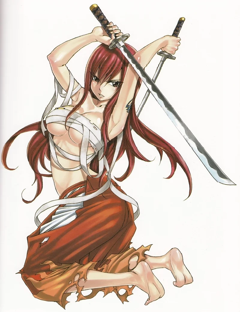 Cute Erza Scarlet phiên bản dễ thương khiến fan tan chảy