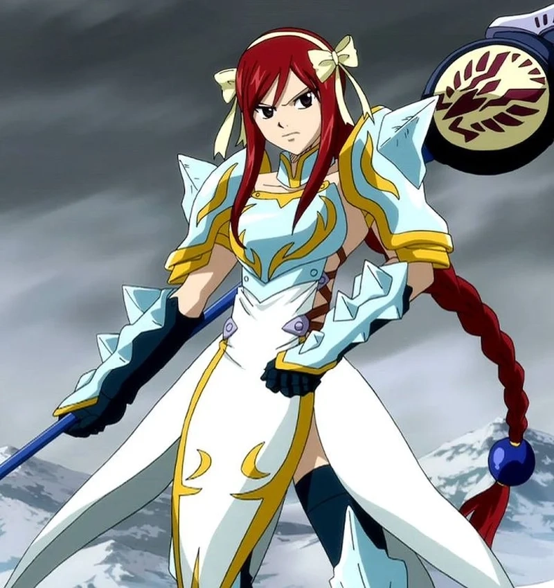 Erza Scarlet Cute đáng yêu trong những khoảnh khắc dễ thương