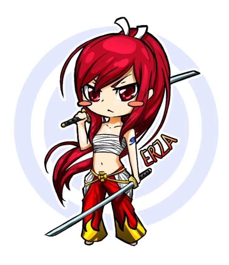 Erza Scarlet Icon biểu tượng cá tính mạnh mẽ được yêu thích