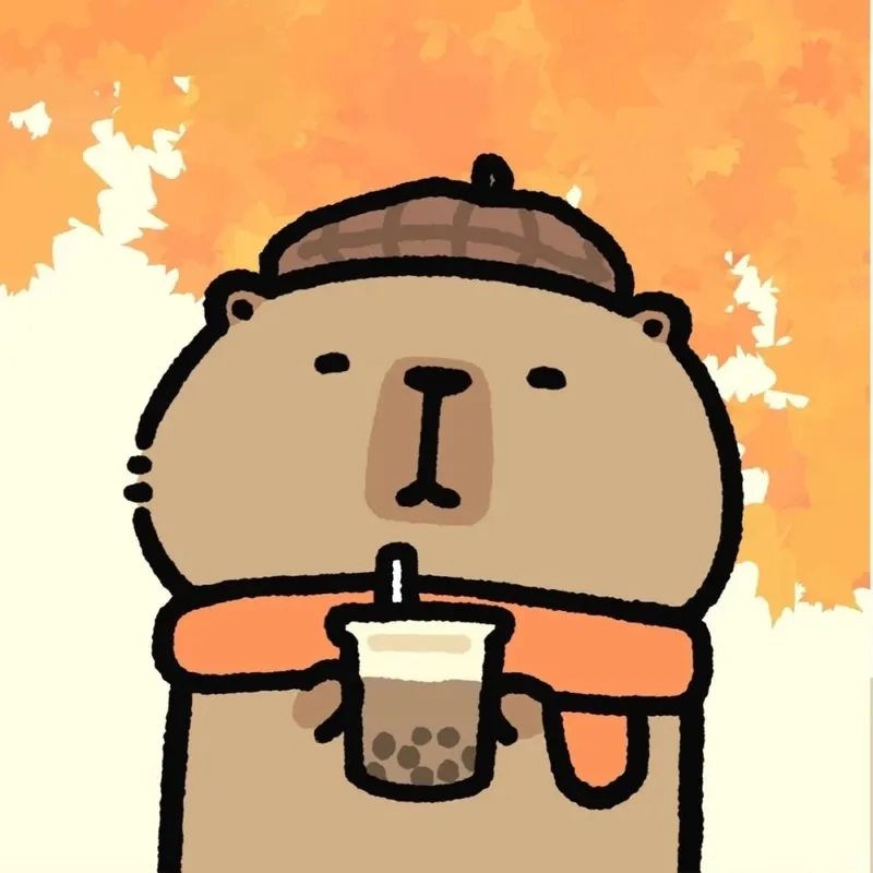 Chibi hình nền capybara cute chibi cực kỳ dễ thương