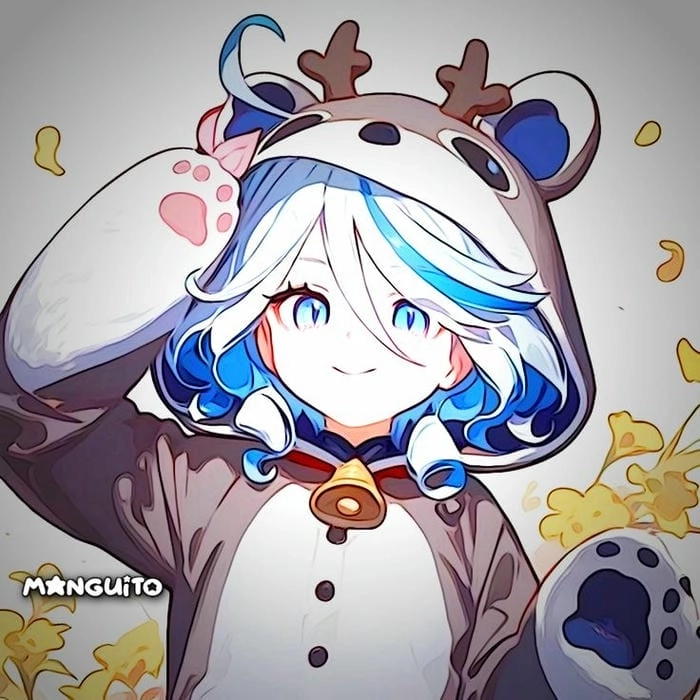 B nh Furina Chibi y S ng ng V Bi u C m Cu n H t