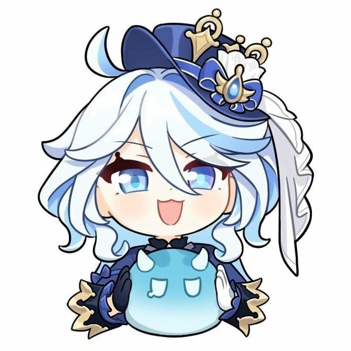 Furina chibi dễ thương khiến fan genshin mê mẩn
