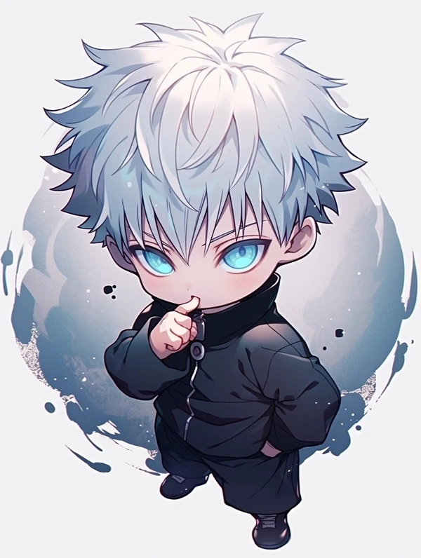 Khám phá phong cách Gojo chibi manga chuẩn Nhật