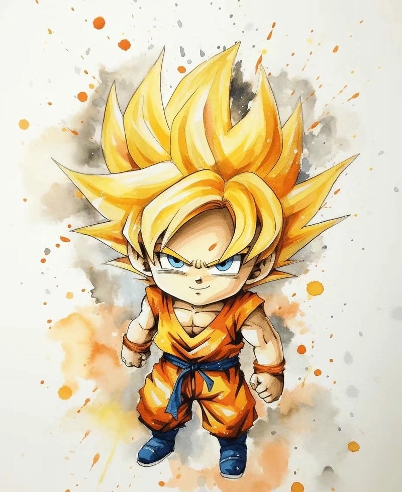Tổng hợp hình ảnh goku chibi hot nhất hiện nay