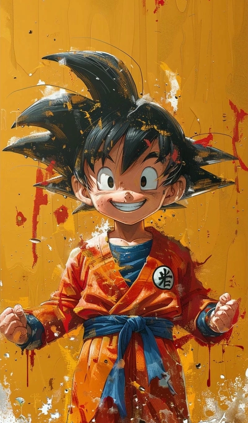 Chiêm ngưỡng blue goku chibi mạnh mẽ nhưng vẫn dễ thương