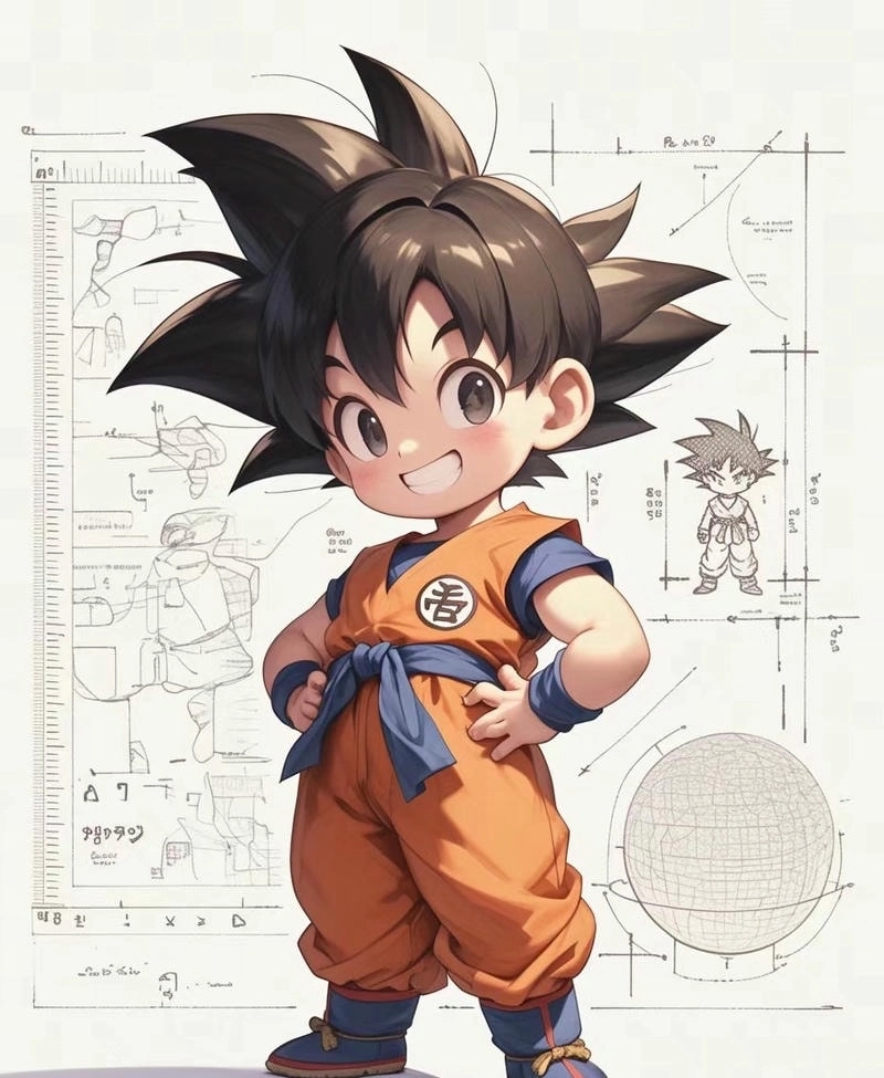 Tìm hiểu cách vẽ goku chibi đơn giản và sinh động